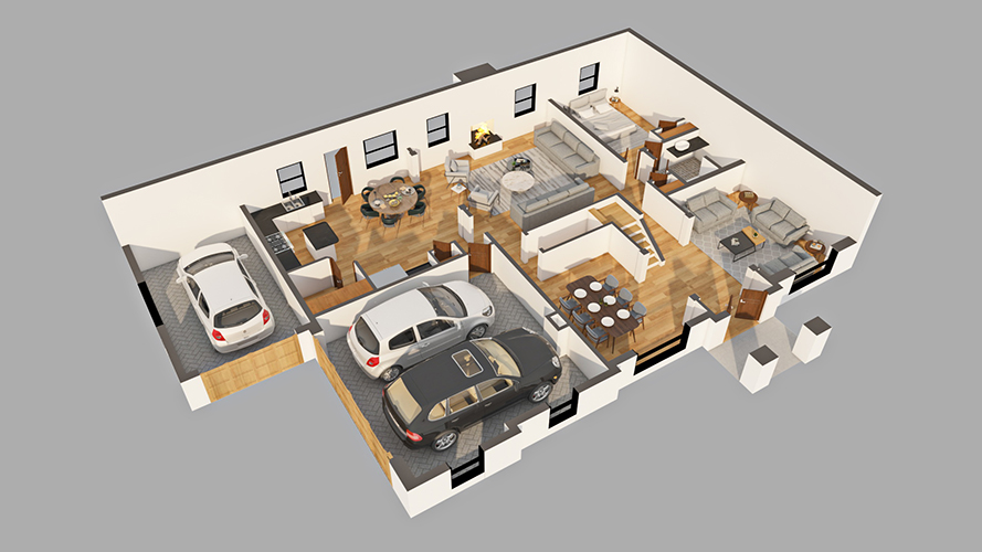 3D Floor Plan 3D Floor Plan