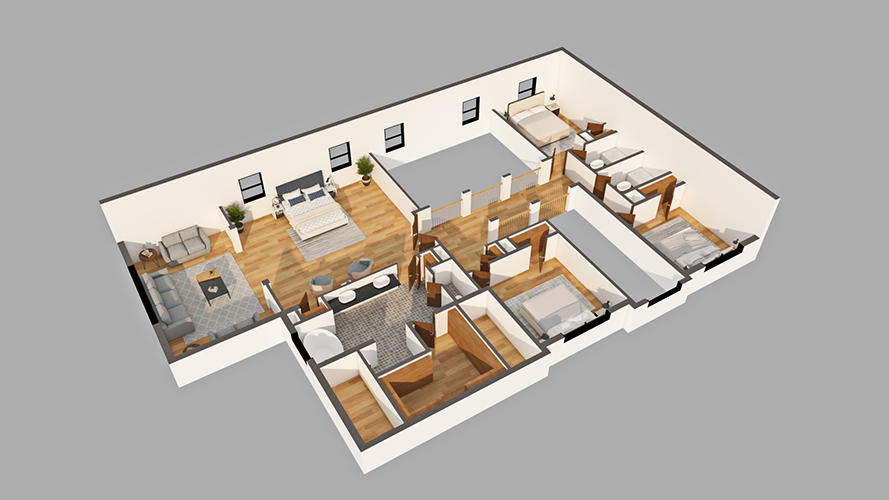 3D Floor Plan 3D Floor Plan