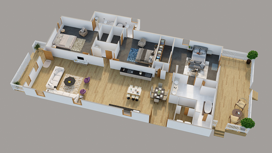 3D Floor Plan 3D Floor Plan