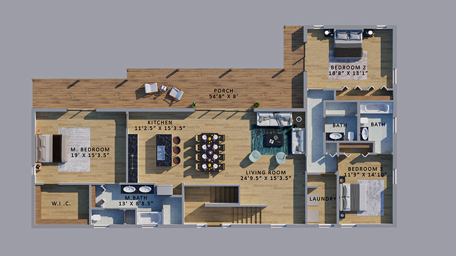 3D Floor Plan 3D Floor Plan