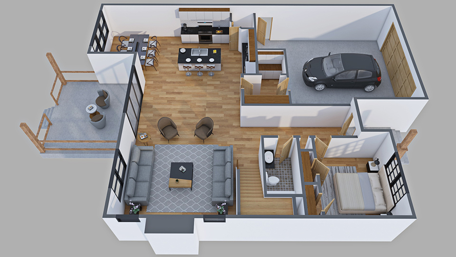 3D Floor Plan 3D Floor Plan