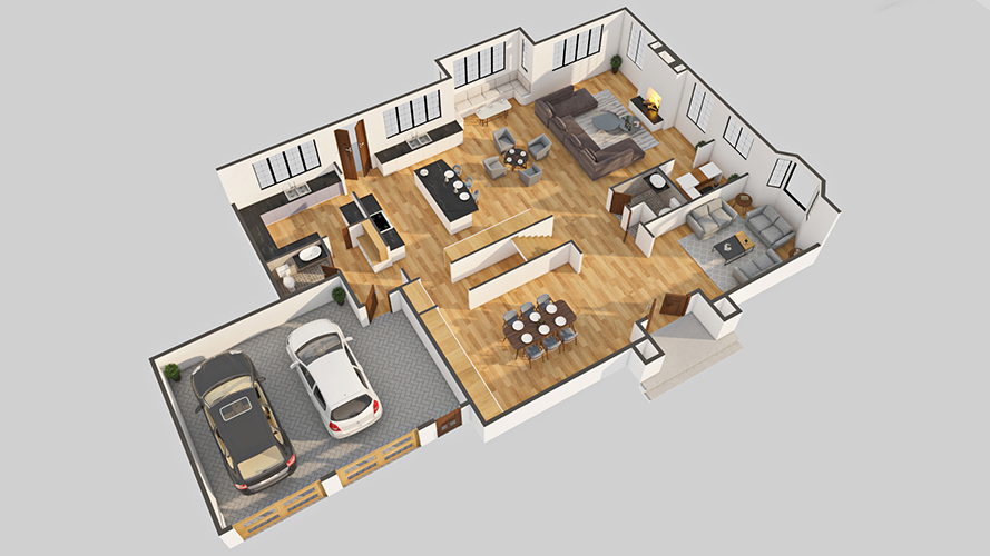 3D Floor Plan 3D Floor Plan