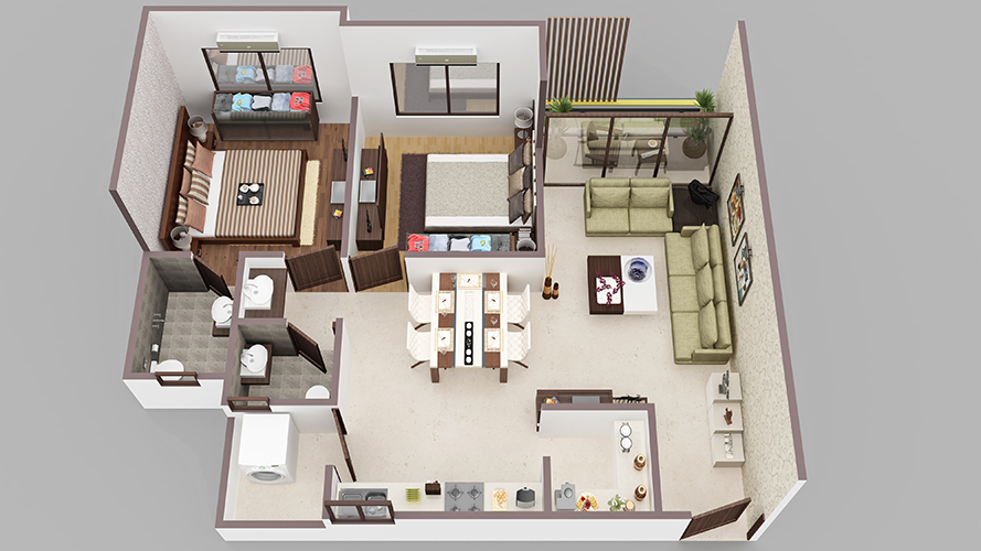 3D Floor Plan 3D Floor Plan